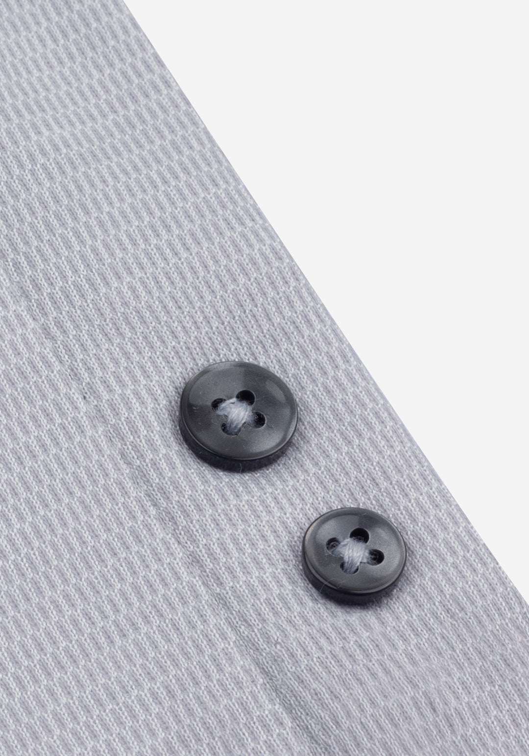 Lunar Grey Knitted 4-Way Stretch Shirt