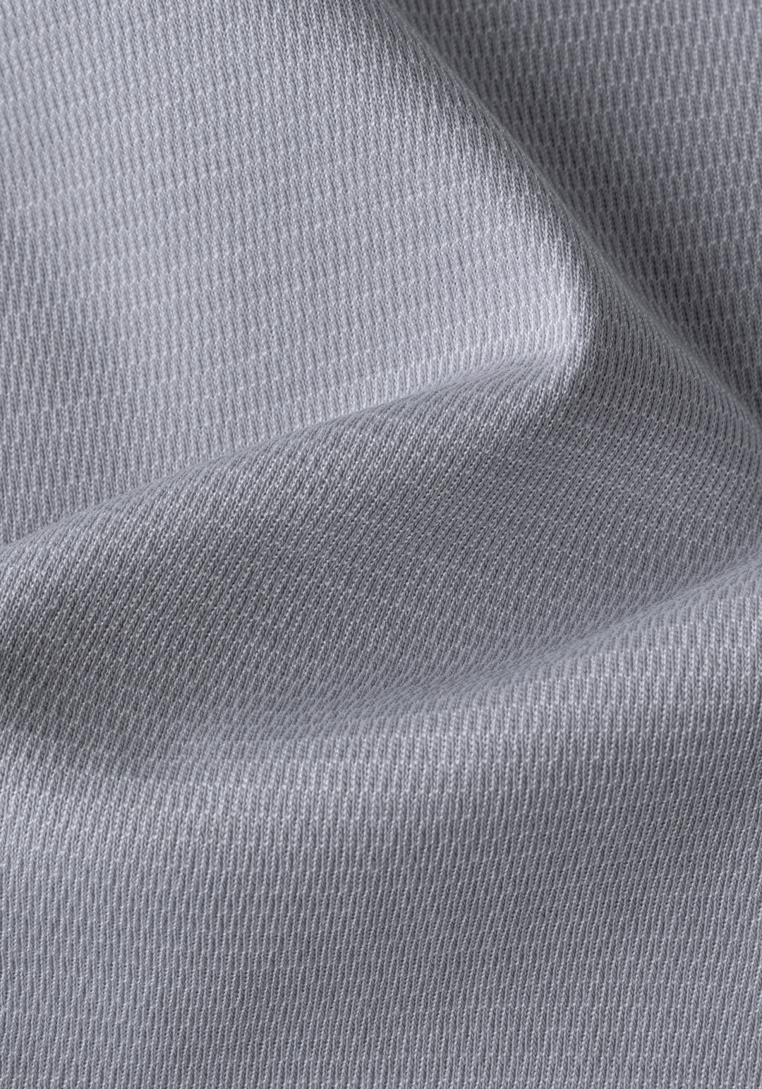 Lunar Grey Knitted 4-Way Stretch Shirt