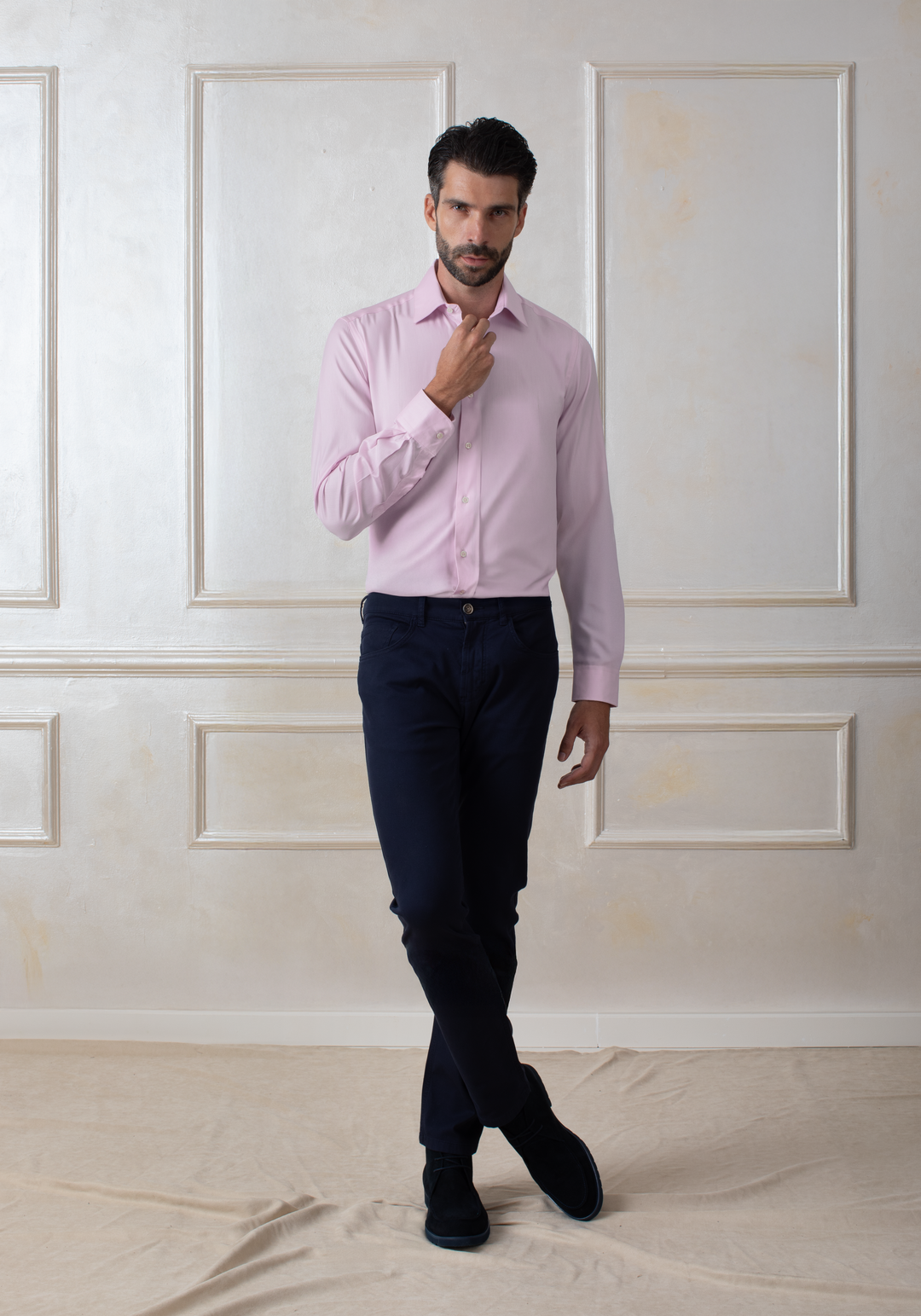 Lilac Rose Oxford Shirt