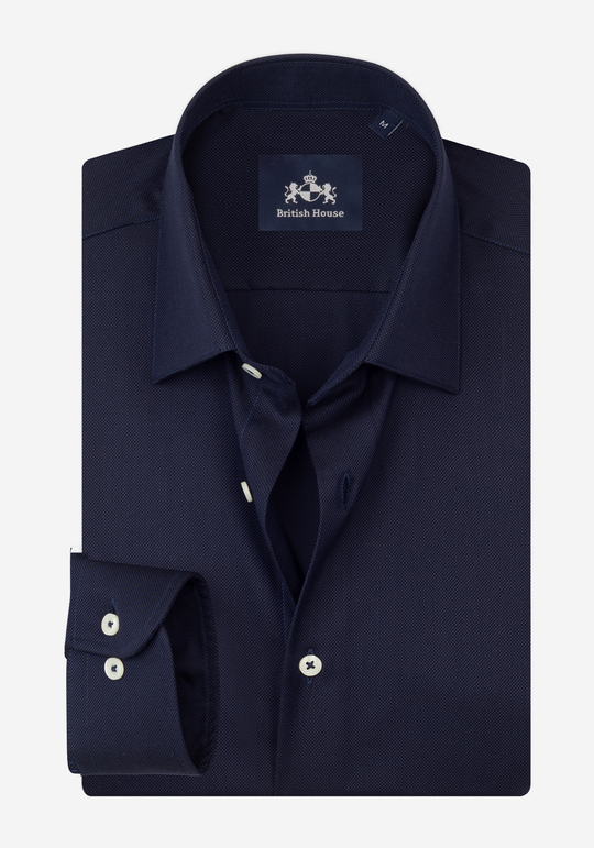 Sapphire Navy Oxford Shirt