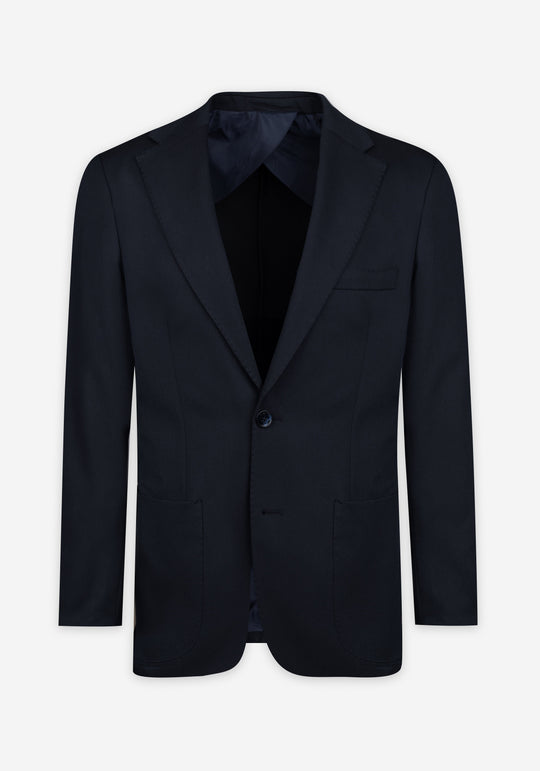 Contemporary Fit Admiral Blue Ravello Blazer