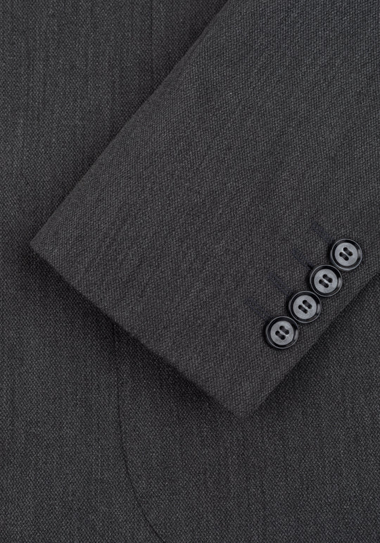 Contemporary Fit Coal Grey Ravello Blazer