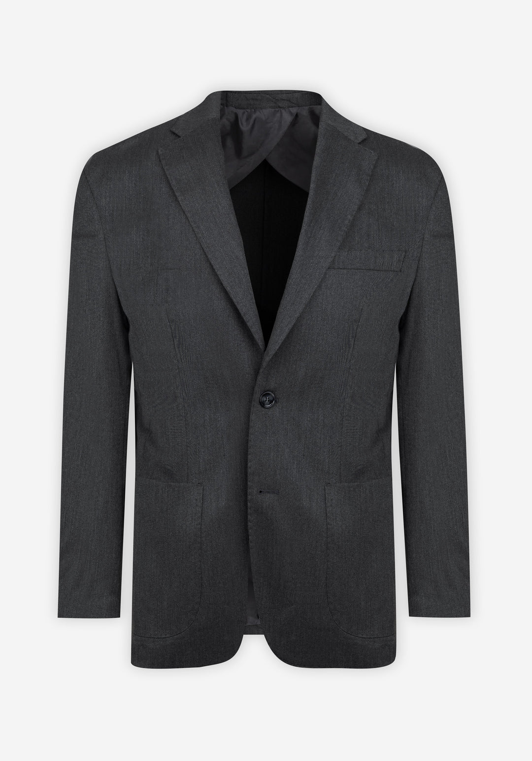 Contemporary Fit Coal Grey Ravello Blazer