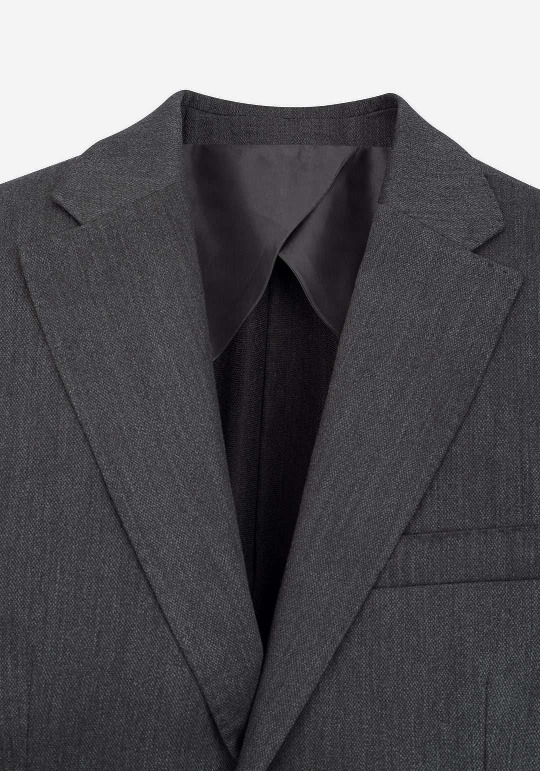Contemporary Fit Coal Grey Ravello Blazer