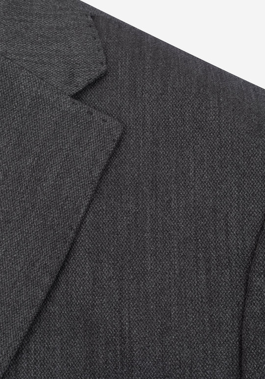 Contemporary Fit Coal Grey Ravello Blazer