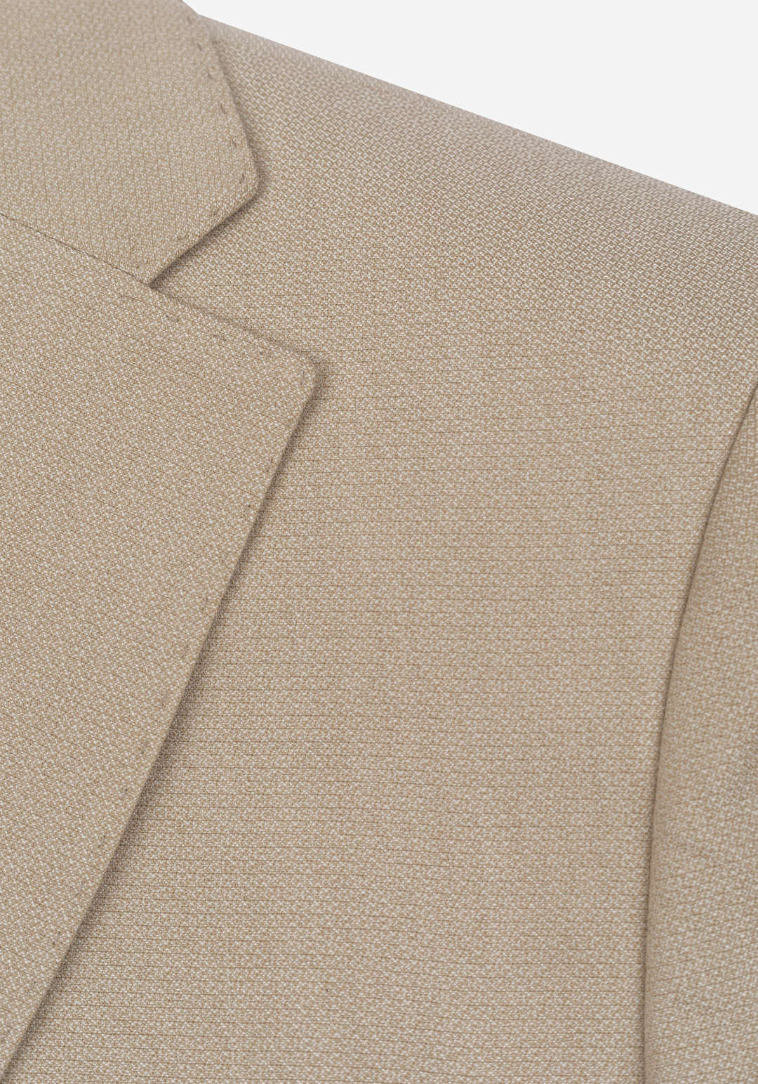 Contemporary Fit Velour Beige Ravello Blazer