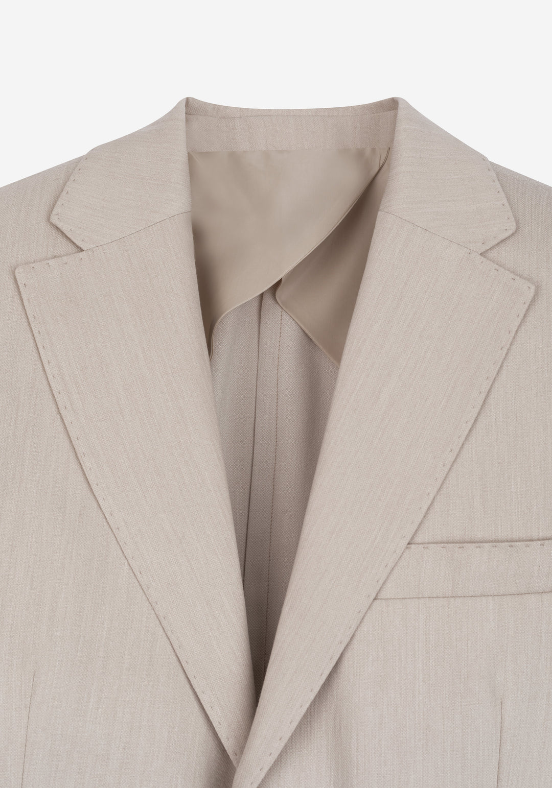 Contemporary Fit Breeze Beige Ravello Blazer