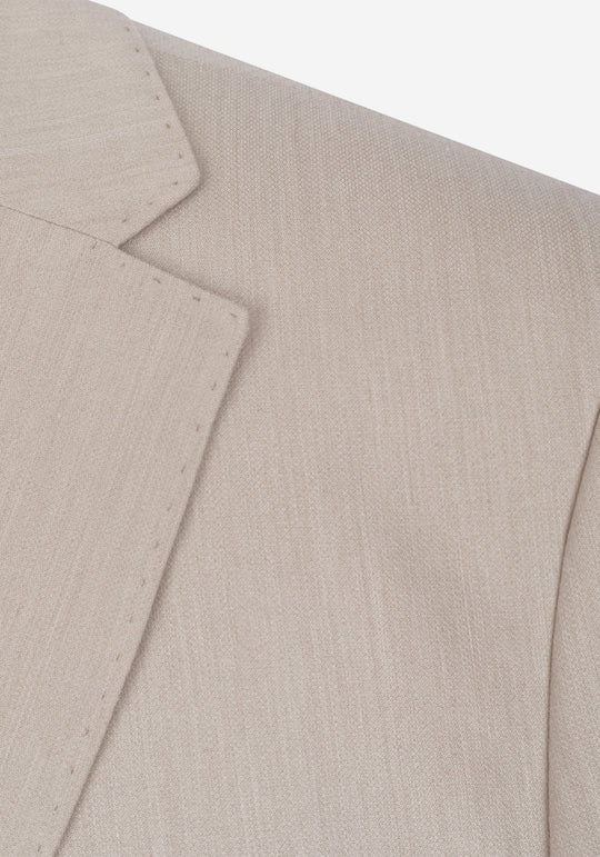 Contemporary Fit Breeze Beige Ravello Blazer
