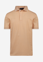 Apricot Orange Cotton Polo Shirt