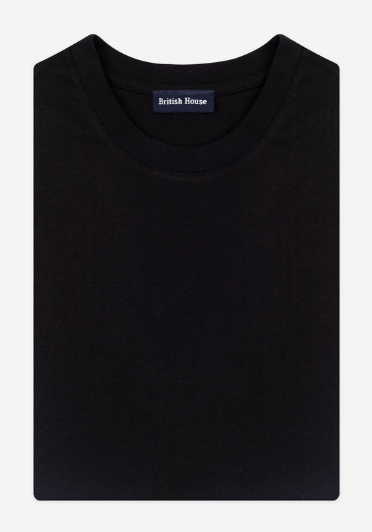 Night Black Over-Sized T-Shirt