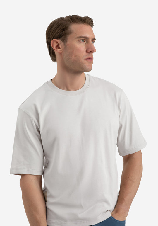 Fog Grey Over-Sized T-Shirt
