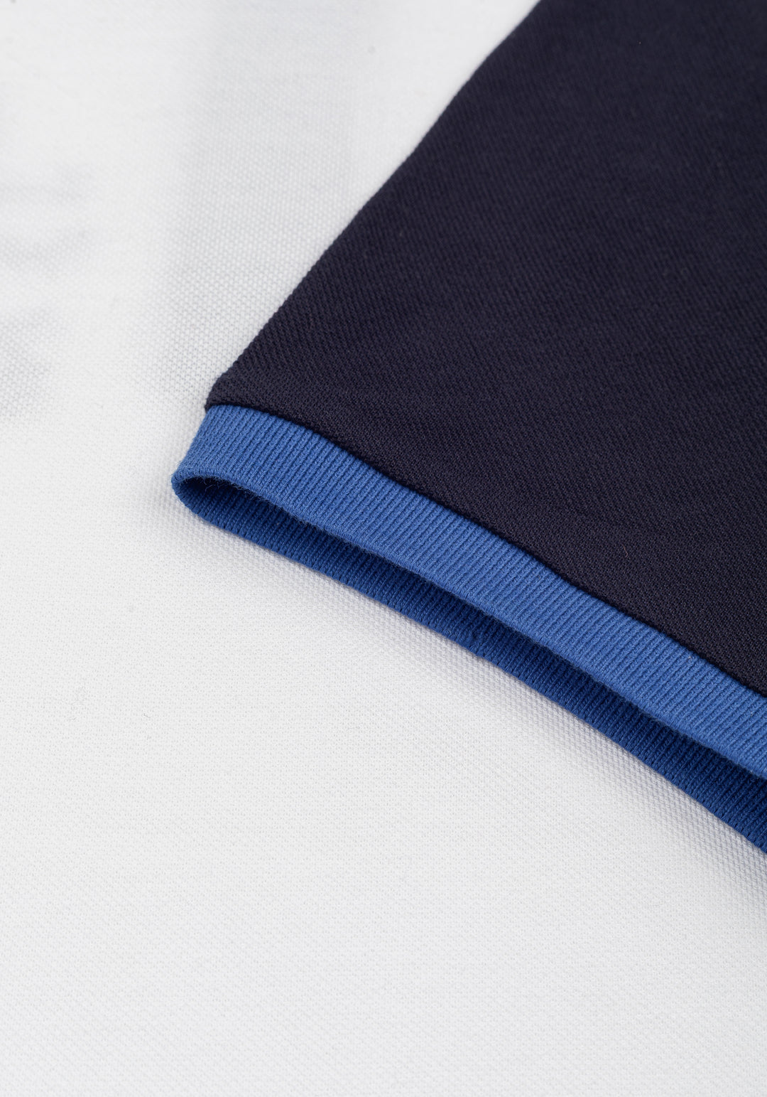 Crisp White Cotton Polo Shirt