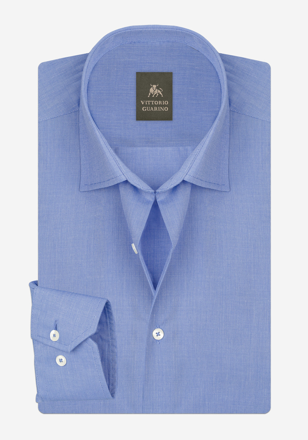 Clear Blue Poplin Shirt