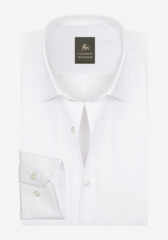 Snow White Poplin Shirt