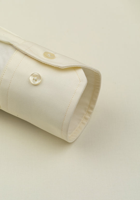 Off-White Poplin Shirt