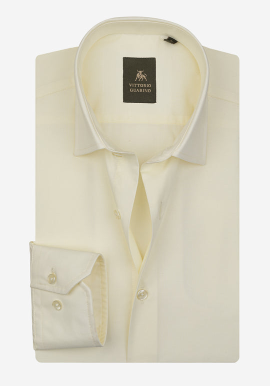 Off-White Poplin Shirt