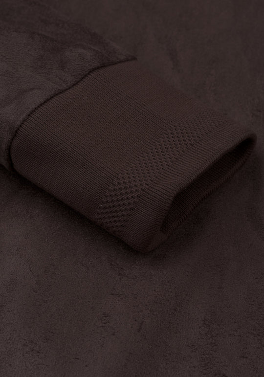 Espresso Brown Suede Jacket