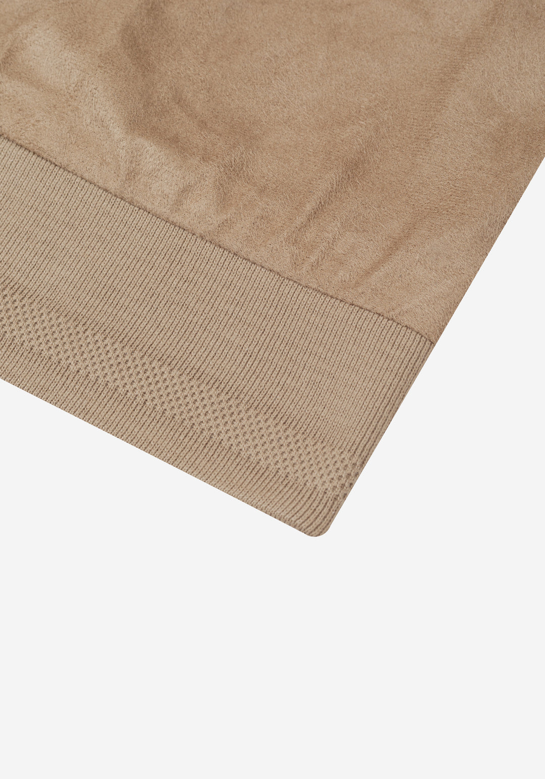 Sandstone Beige Suede Jacket