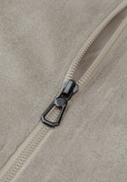 Ash Beige Suede Jacket