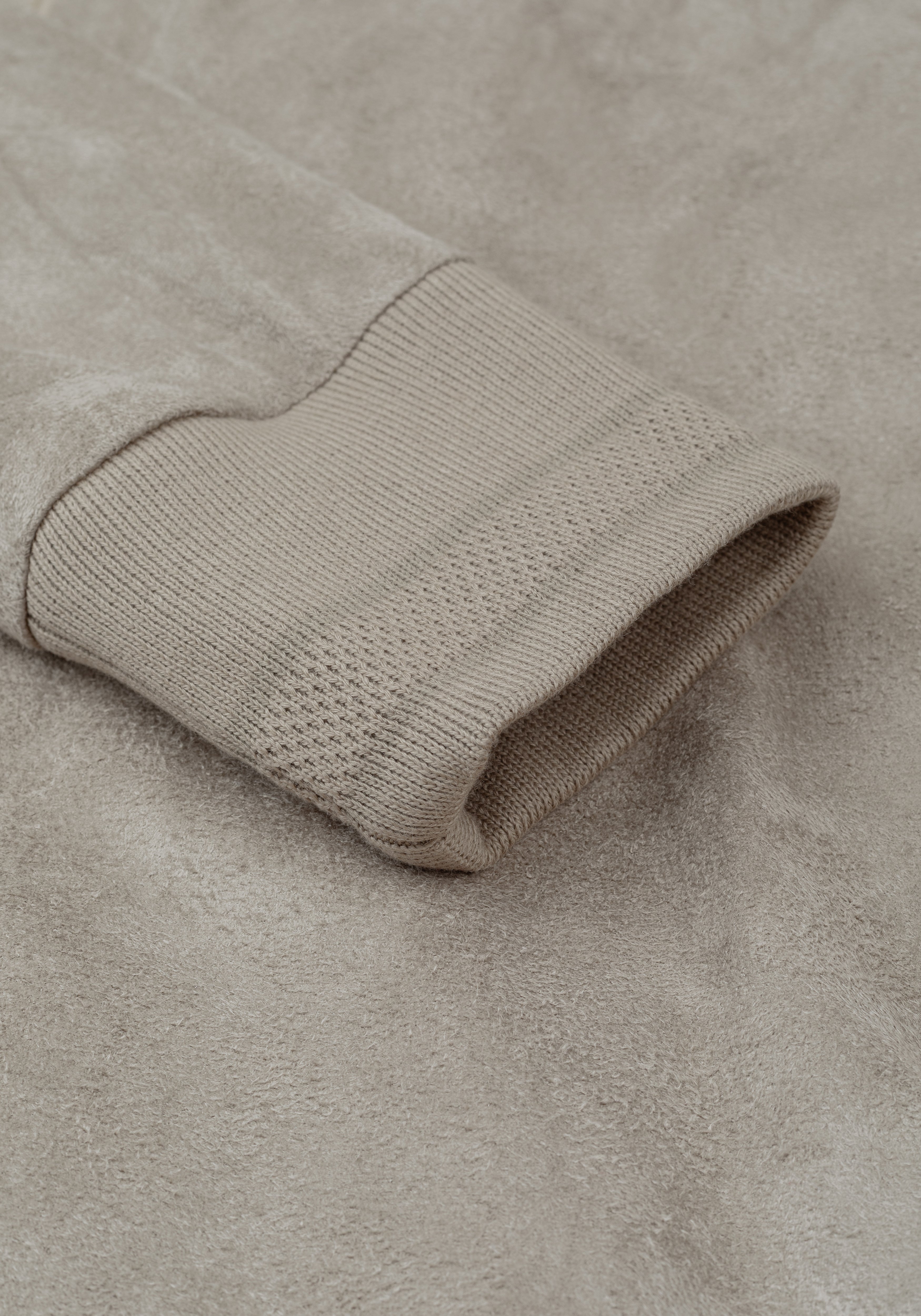 Ash Beige Suede Jacket