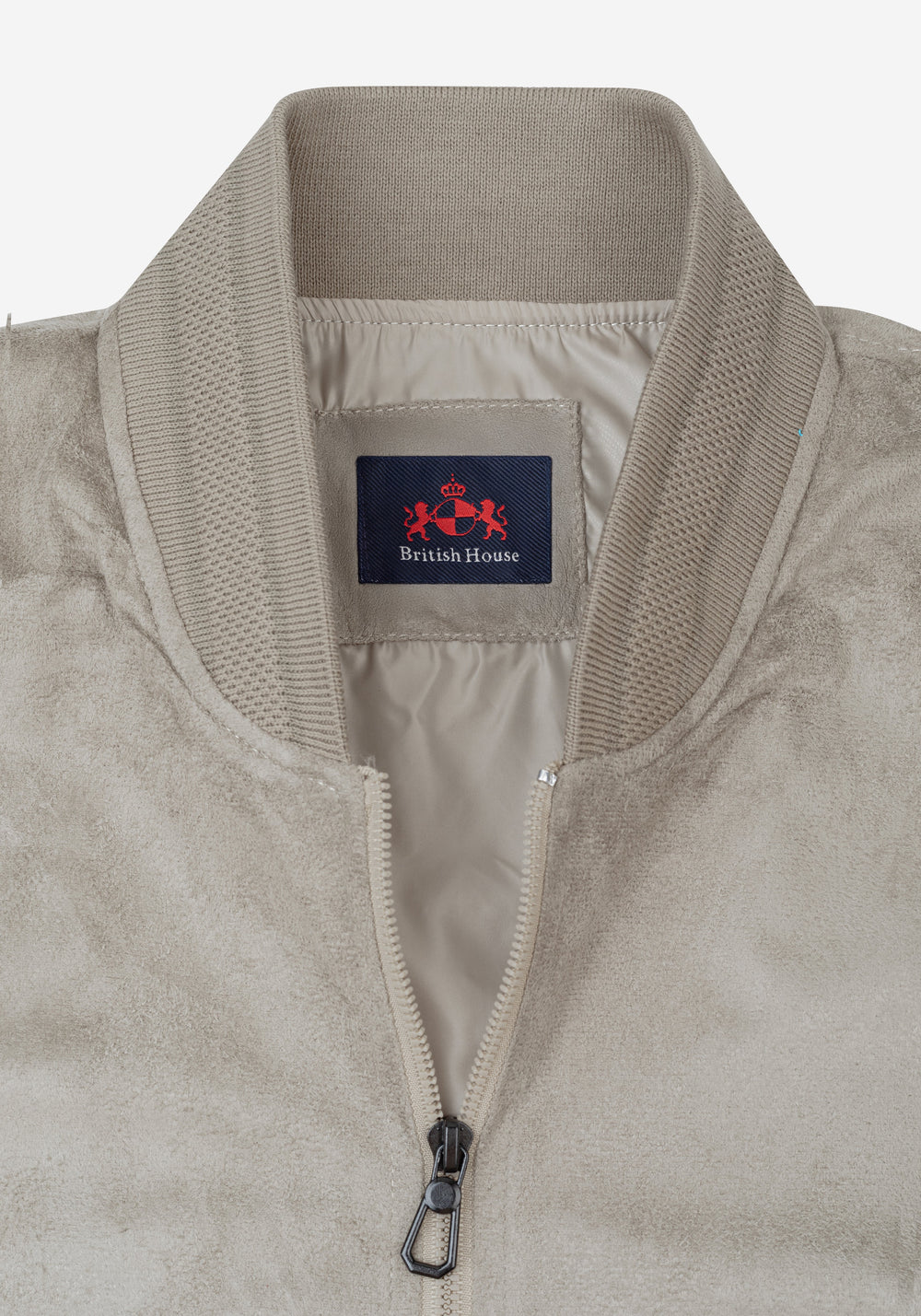 Ash Beige Suede Jacket