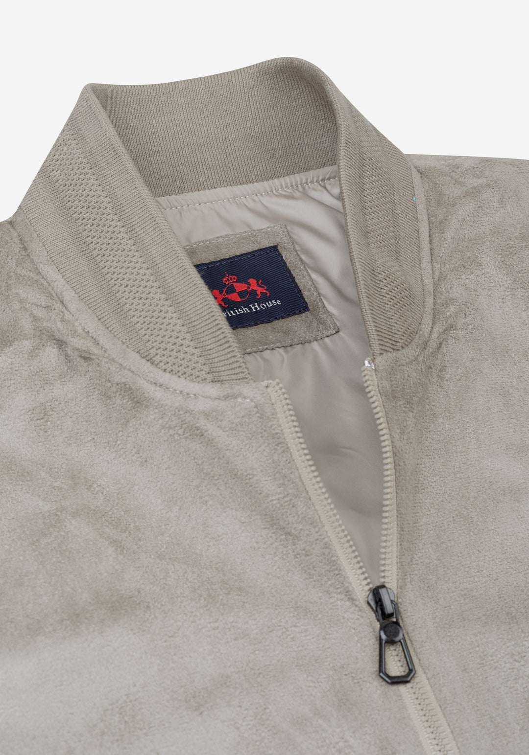 Ash Beige Suede Jacket