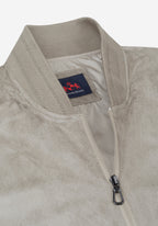 Ash Beige Suede Jacket