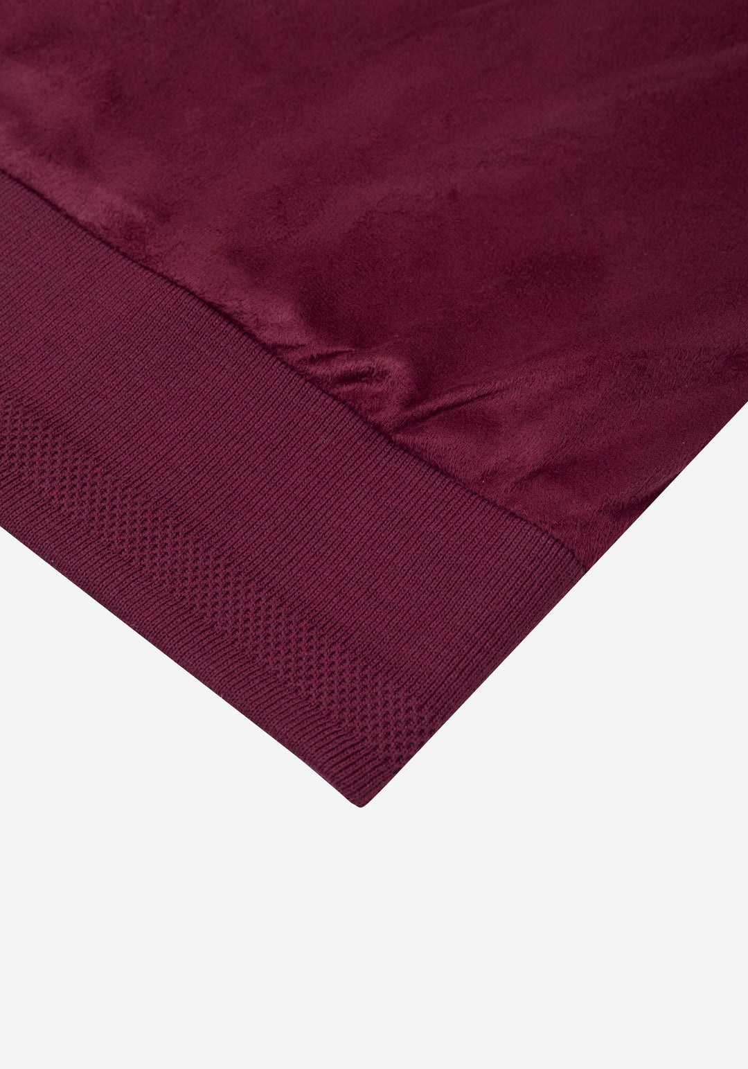 Vivid Burgundy Suede Jacket