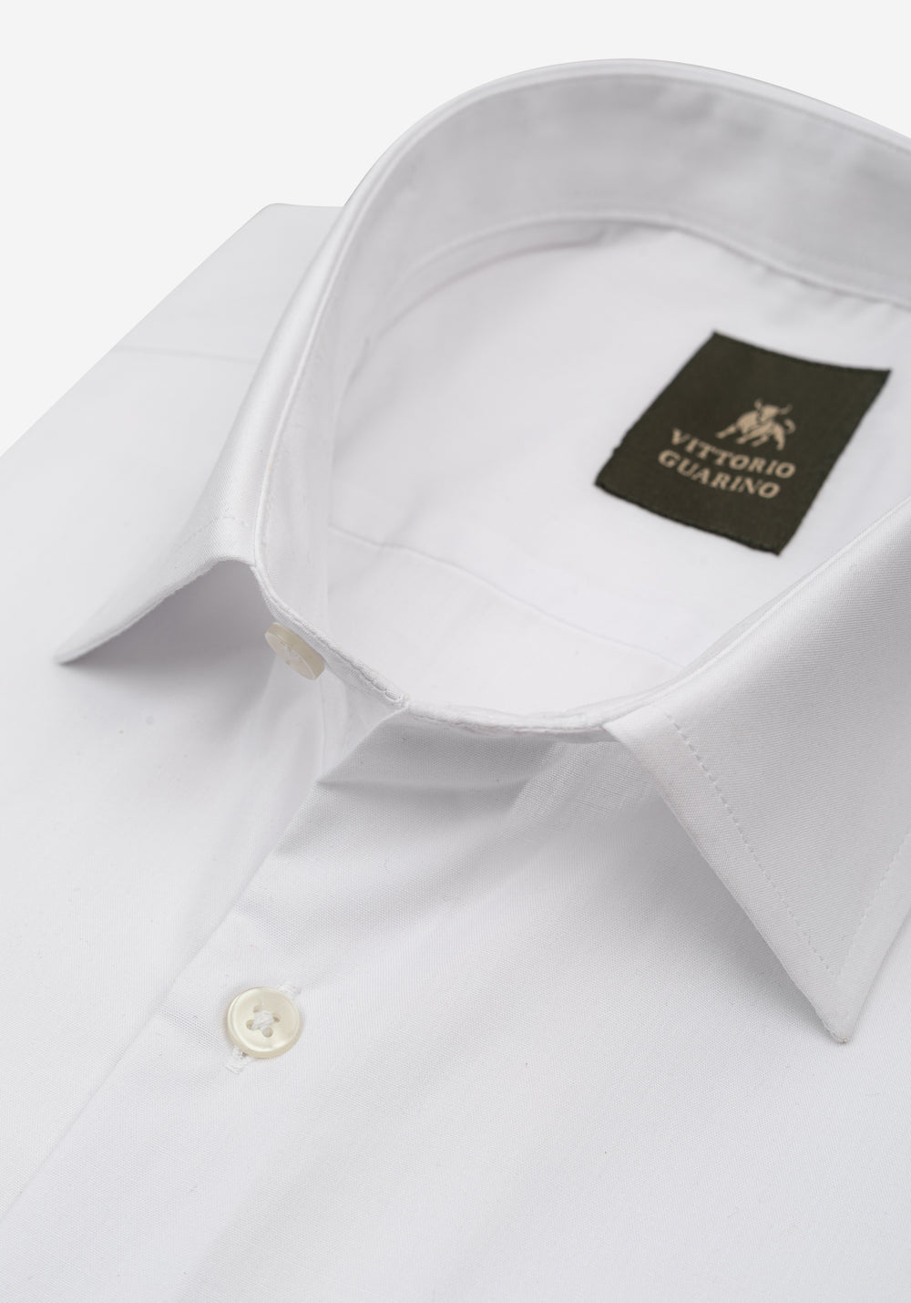 Pearl White Poplin Shirt