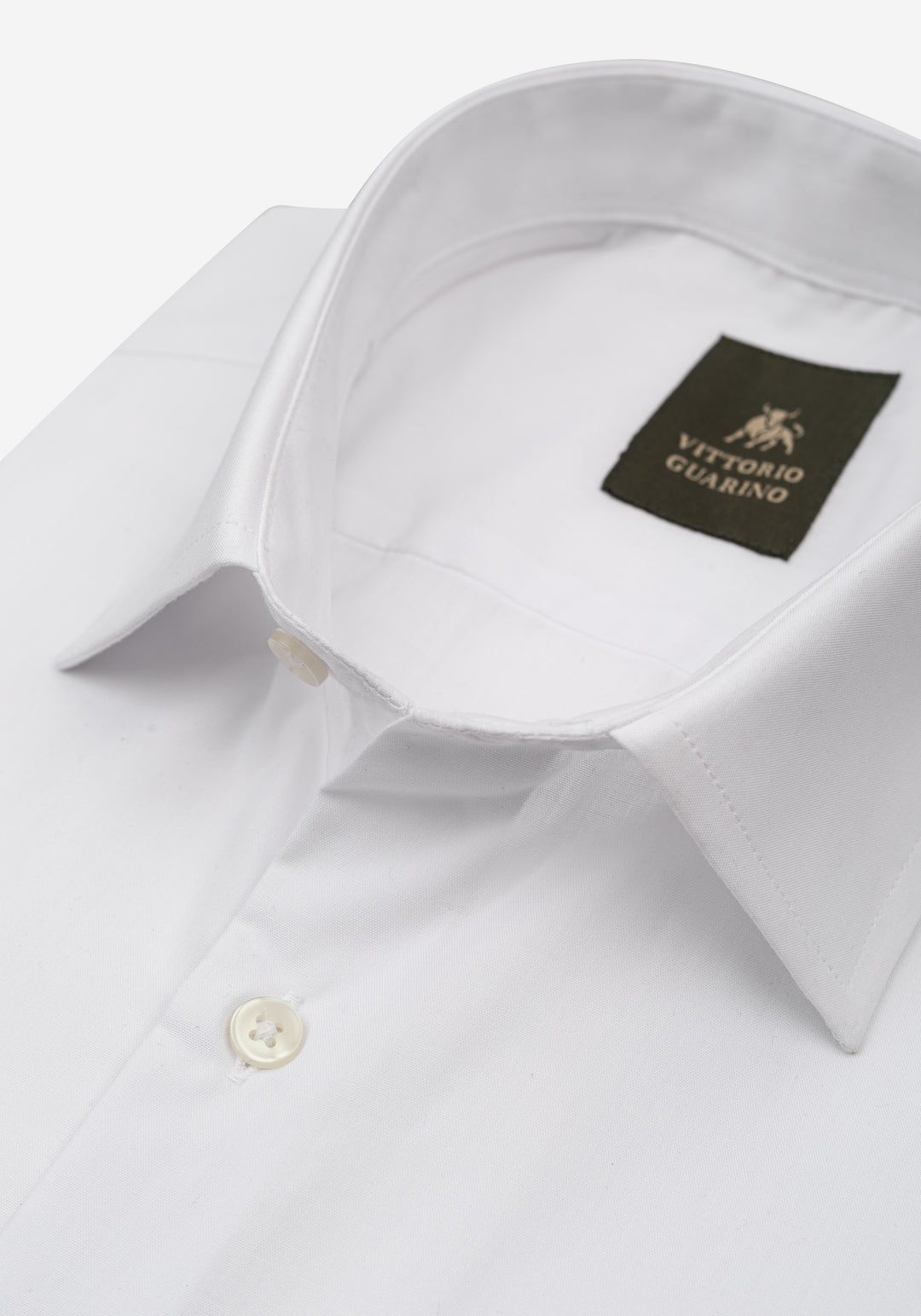 Pearl White Poplin Shirt