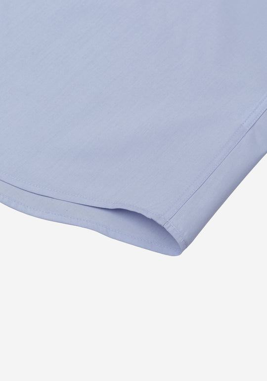 Pastel Blue Poplin Shirt