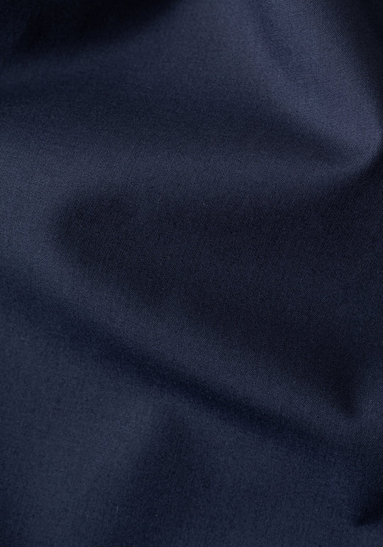 Dark Navy Poplin Shirt
