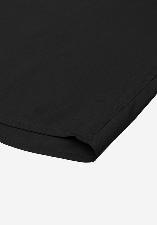 Nightfall Black Poplin Shirt