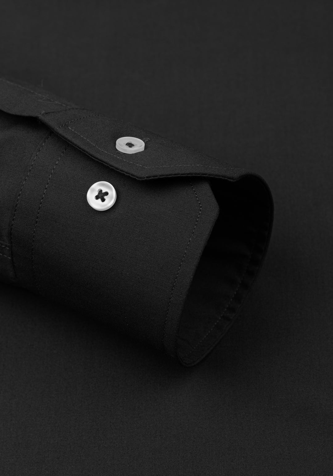 Nightfall Black Poplin Shirt