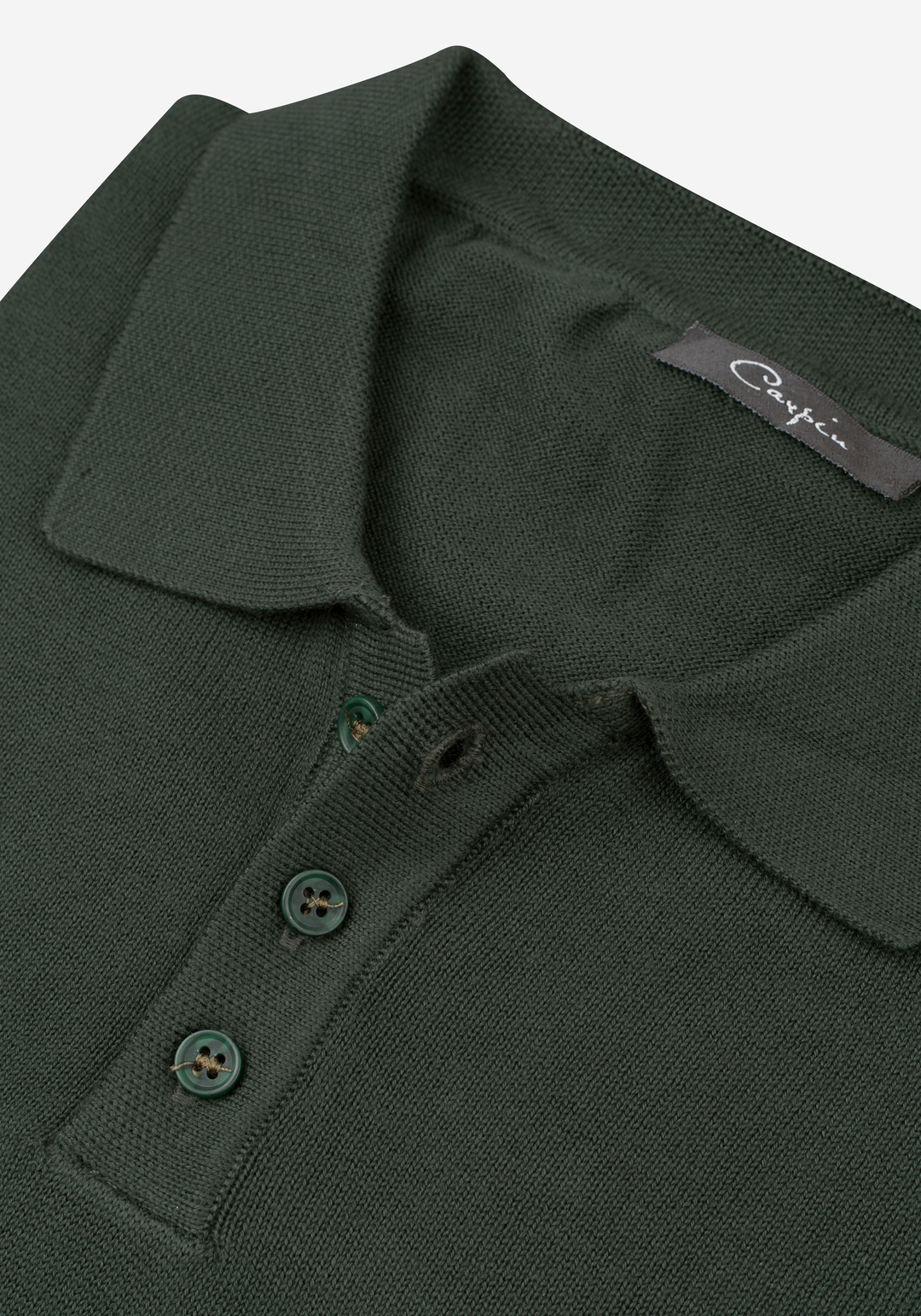 Deep Olive Cotton Pullover