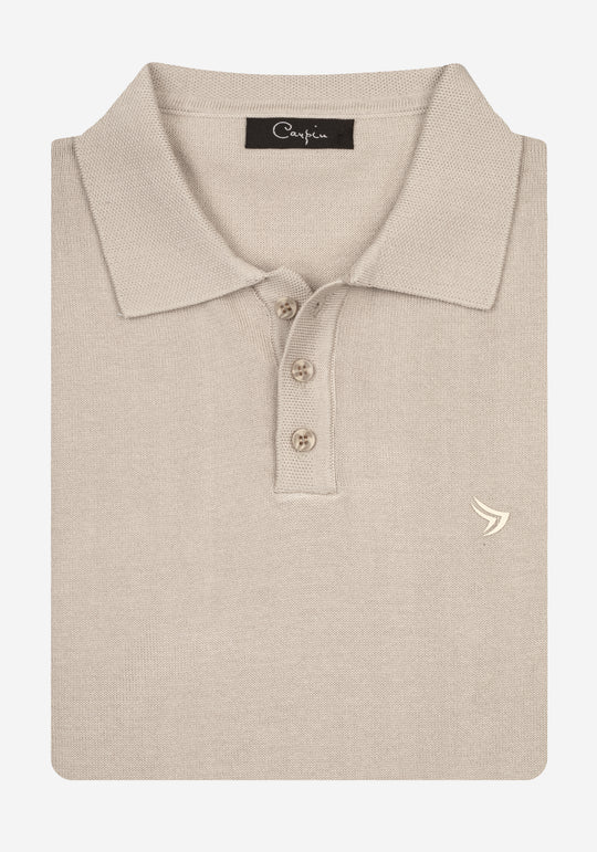 Halo Beige Cotton Pullover