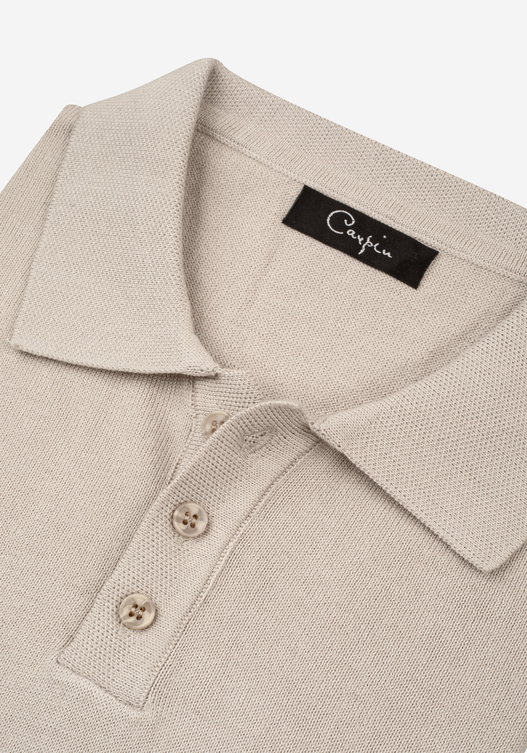Halo Beige Cotton Pullover