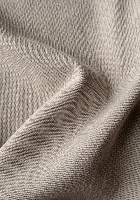 Halo Beige Cotton Pullover