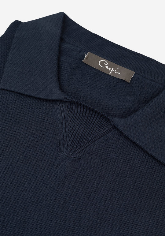 Storm Navy Cotton Pullover