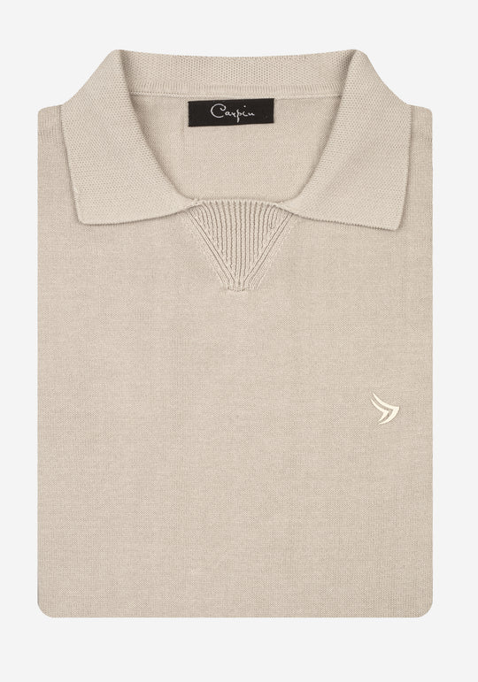 Beige Nova Cotton Pullover