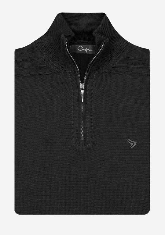 Ink Noir Quarter-Zip Pullover