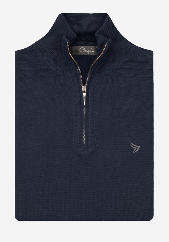 Shadow Navy Quarter-Zip Pullover