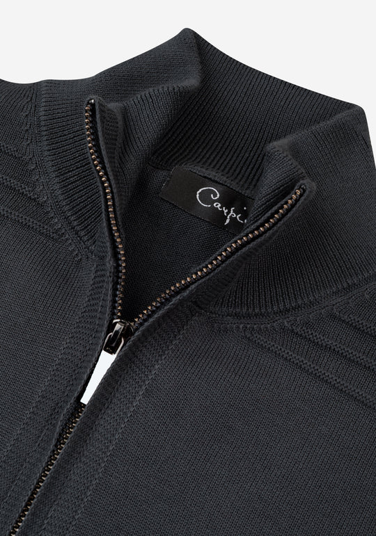 Silent Haze Gray Quarter-Zip Pullover