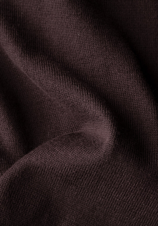 Velvet Night Burgundy Quarter-Zip Pullover