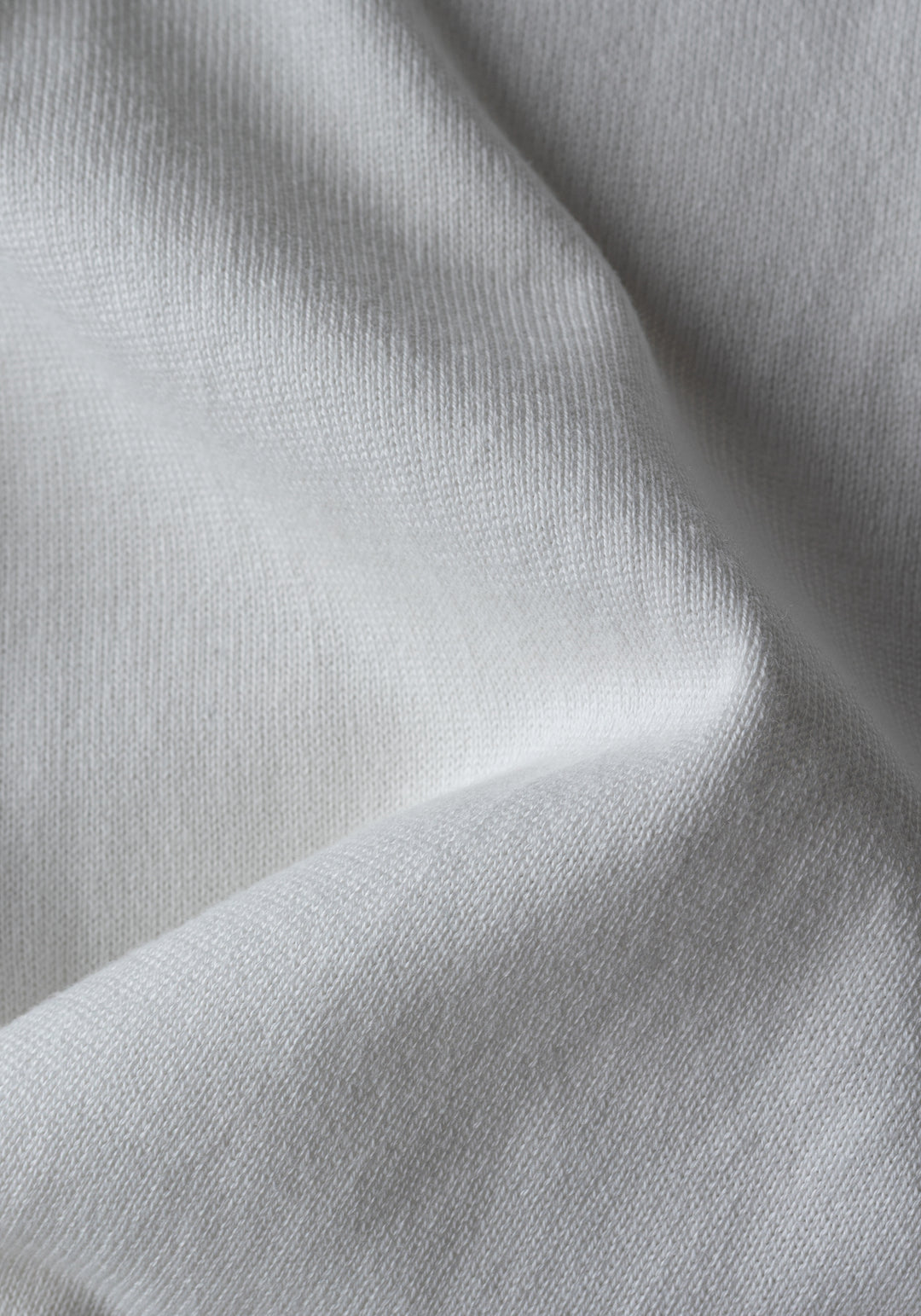 Dawn White Cotton Pullover