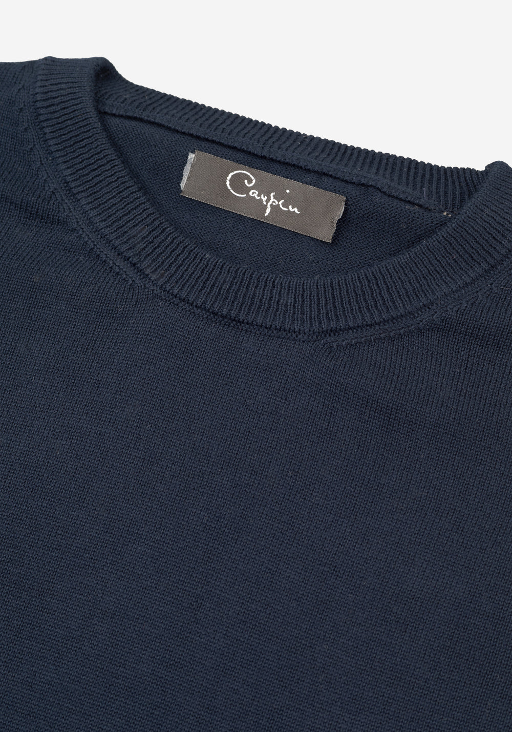 Silent Navy Cotton Pullover
