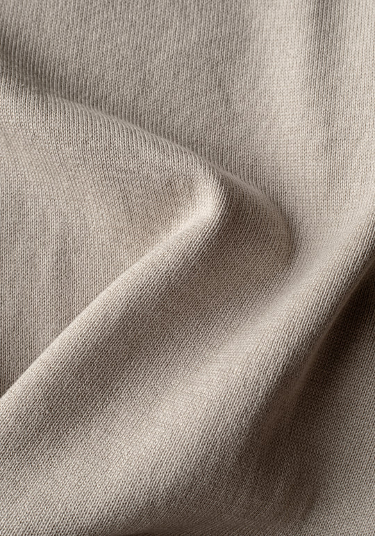 Desert Silk Beige Turtle Neck Pullover