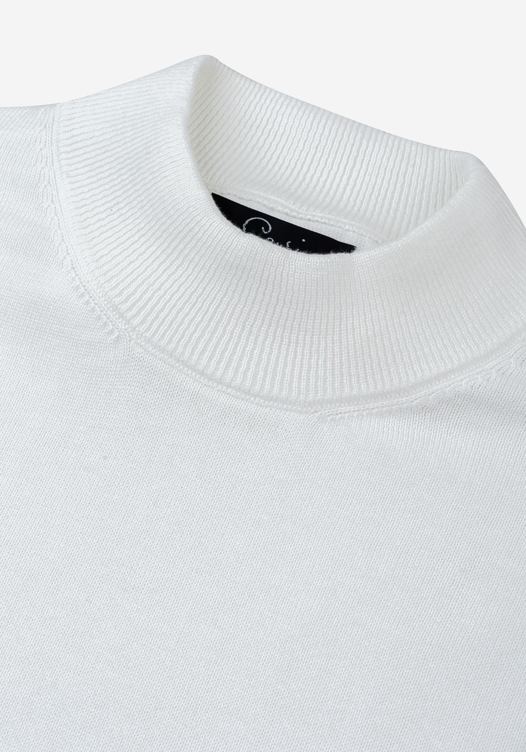 Snow Halo White Turtle Neck Pullover