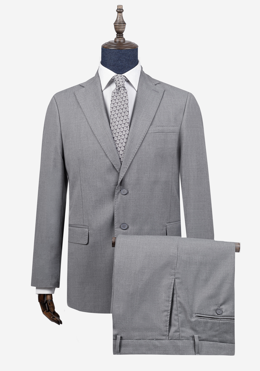 Silver Grey Suit