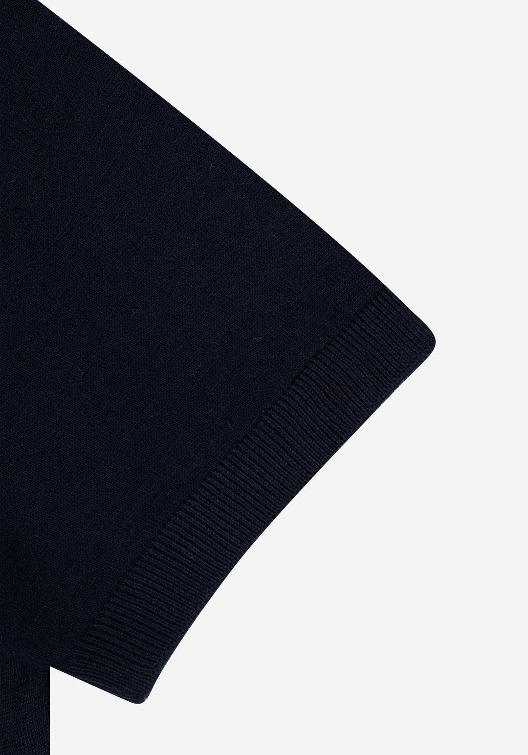 Dawn Navy Knitted Polo Shirt